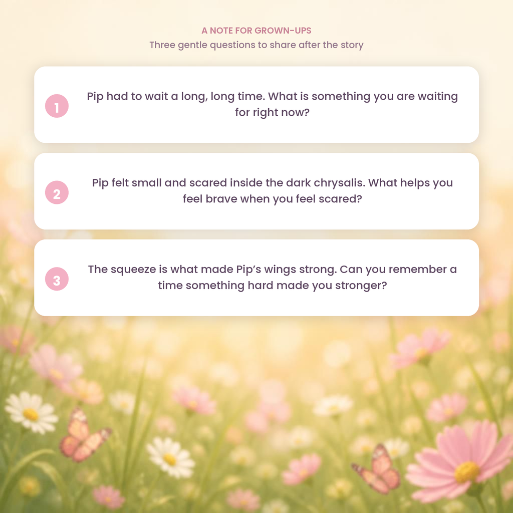 New 2026 The Unfolding Butterfly | Children's Picture Book About Patience, Courage & Growth | Caterpillar Story for Kids Ages 3–8 | PDF Download