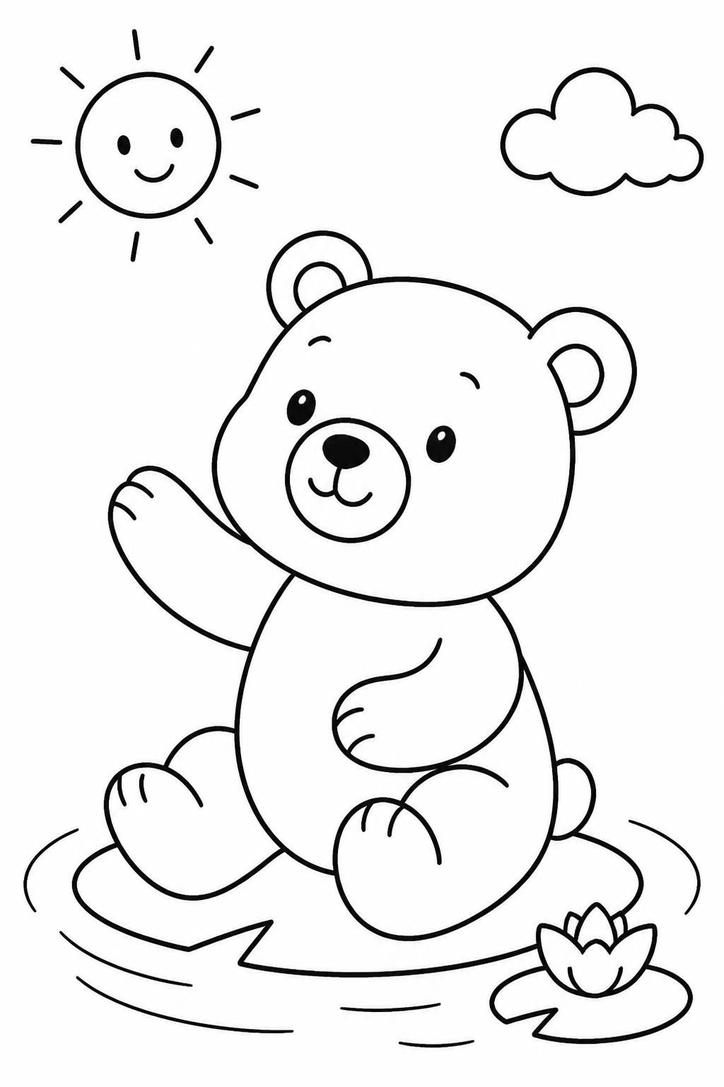 Cute Animal Coloring Book for Kids | 9 Printable Animal Coloring Pages + Cover | PDF Digital Download