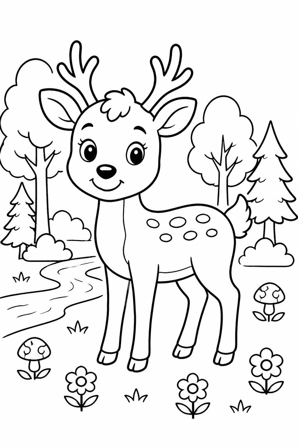 Animals Coloring Book for Kids | Farm & Wild Animal Coloring Pages | Printable PDF