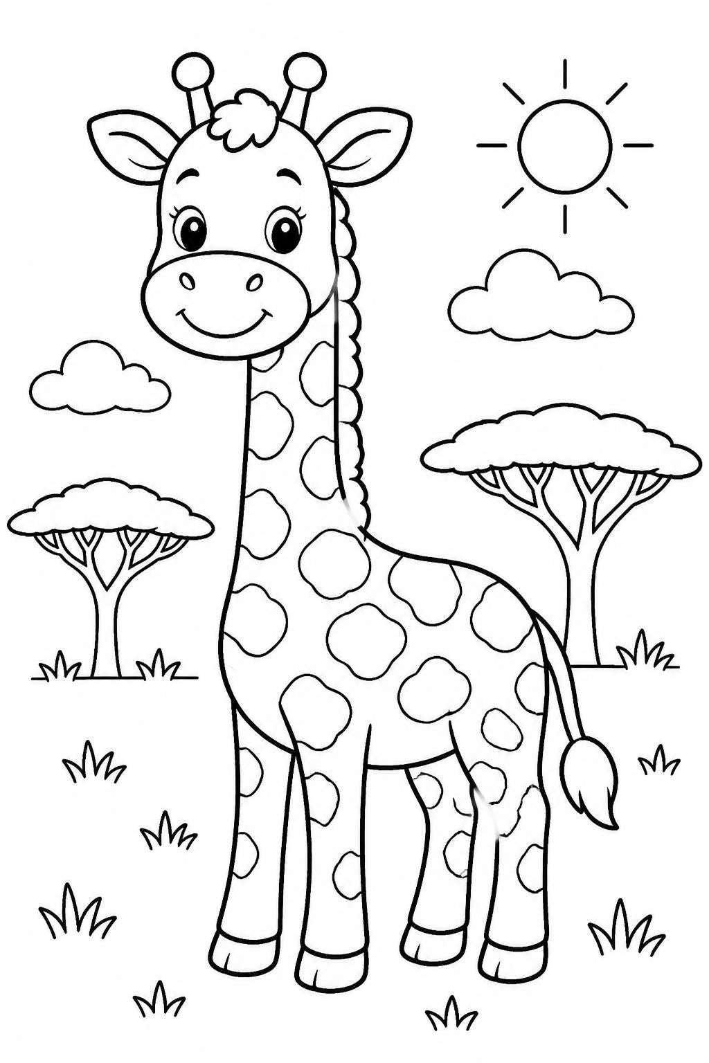 Animals Coloring Book for Kids | Farm & Wild Animal Coloring Pages | Printable PDF