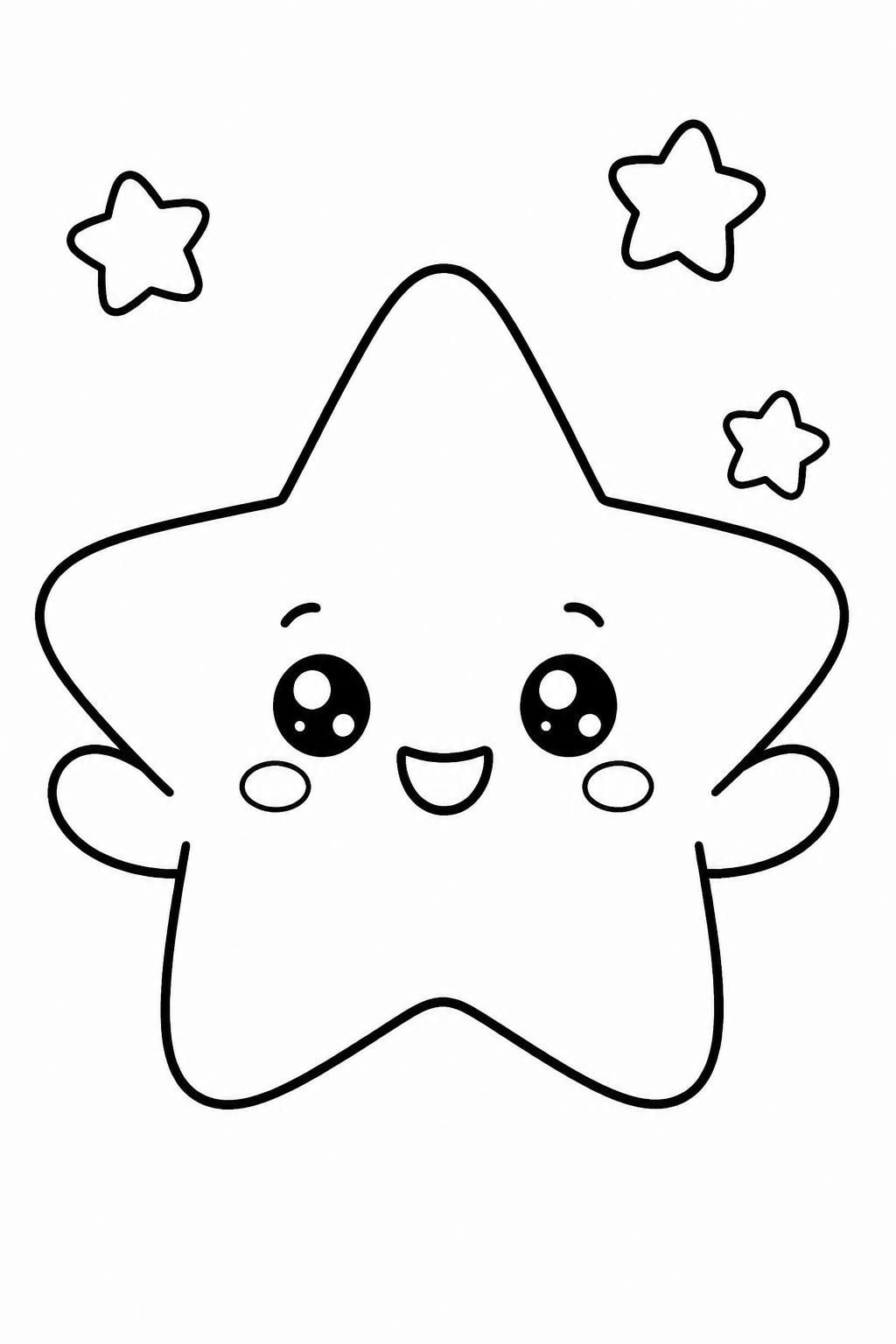 Cute Kawaii Coloring Book for Kids – Adorable Animals, Unicorns, Cupcakes & Sunshine | Printable PDF Coloring Pages